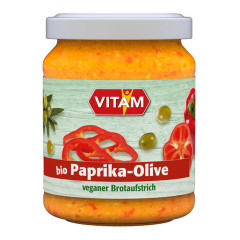Vitam - Paprika-Olive-Aufstrich - 110 g - 6er Pack