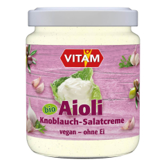 Vitam - Aioli Knoblauch-Salatcreme - 225 ml - 3er Pack