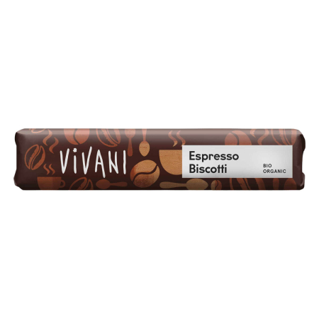 Vivani - Espresso Biscotti Riegel - 40 g