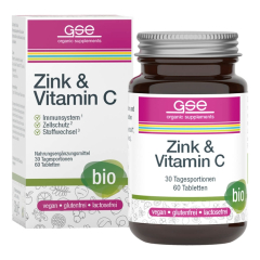 GSE - Zink + Vitamin C Complex 60 Tabletten - 30 g
