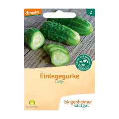 Bingenheimer Saatgut - Einlegegurke Liefje - 1 Tüte