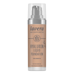 lavera - Hyaluron Liquid Foundation Cool Honey 04 - 30 ml