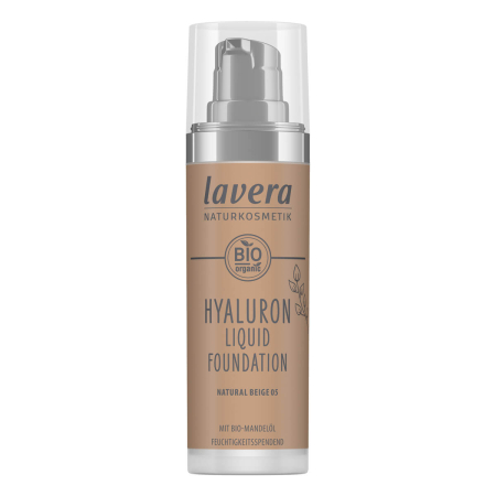 lavera - Hyaluron Liquid Foundation Natural Beige 05 - 30 ml