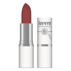 lavera - Velvet Matt Lipstick Vivid Red 04 - 4,5 g