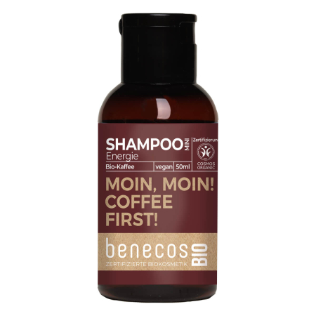 benecos - Mini Shampoo Energie Bio-Kaffee - 50 ml