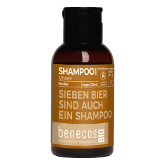 benecos - Mini Shampoo Unisex BIO-Bier - 50 ml