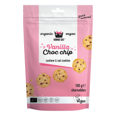 KookieCat - Shareables Vanilla Choc Chip - 100 g - 10er Pack