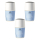 Urtekram - Fragrance Free Sensitive Skin Crystal Deo Roll On - 50 ml - 3er Pack