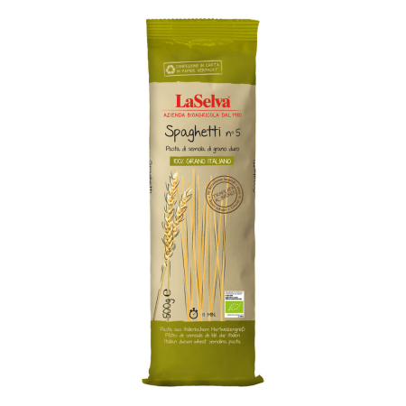 LaSelva - Spaghetti n°5 aus Hartweizengrieß - 500 g