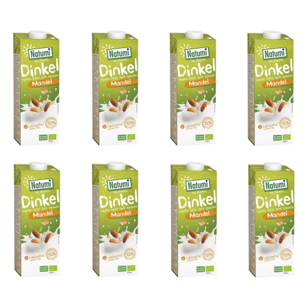 Natumi - Dinkel-Mandel Drink - 1 l - 8er Pack