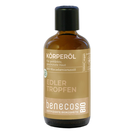 benecos - Körperöl Bio-Macadamianussöl - 100 ml