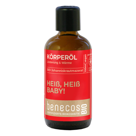 benecos - Körperöl Bio-Johanniskrautmazerat - 100 ml