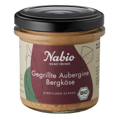 Nabio - Gegrillte Aubergine Bergkäse - 135 g