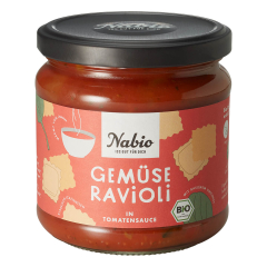 Nabio - Gemüse Ravioli in Tomatensauce - 365 g