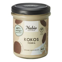 Nabio - Süßer Aufstrich Kokos Tonka - 175 g