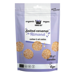 KookieCat - Salted Caramel Almond Kekse - 100 g