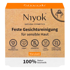 Niyok - Feste Gesichtsreinigung Sensible Haut - 80 g