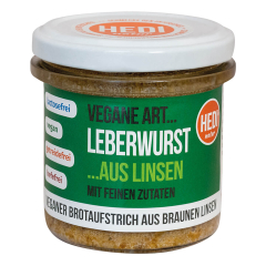 HEDI - Leberwurst Aufstrich Vegane Art - 140 g