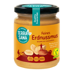 TerraSana - Erdnussmus fein - 250 g