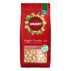 Davert - Veggie Chunks Erbsen - 100 g