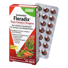 Salus - Floradix Eisen Folsäure 84 Tabletten - 42 g