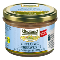ÖKOLAND - Geflügel-Leberwurst mit...
