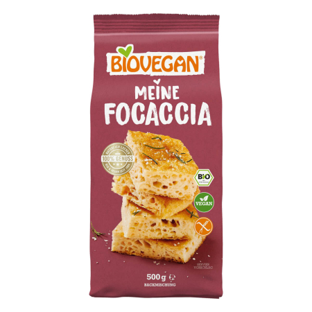 Biovegan - Backmischung Mein Focaccia - 500 g