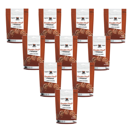 KookieCat - Haferkeks mit Cashew und Walnüssen - 100 g - 10er Pack