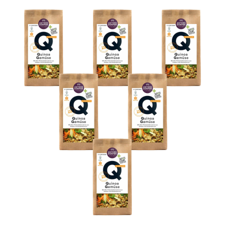 Antersdorfer - Quinoa Gemüse mit Bio-Fleischalternative - 180 g - 6er Pack
