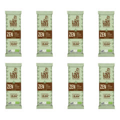 Lovechock - Zen Hanf Schokolade - 35 g - 8er Pack