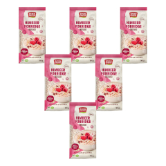 Rosengarten - Himbeer-Porridge ungesüßt - 500 g - 6er Pack