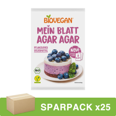 Biovegan - Mein Blatt Agar Agar - 2,5 g - 25er Pack