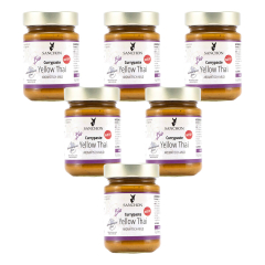 Sanchon - Yellow Thai Currypaste - 190 g - 6er Pack