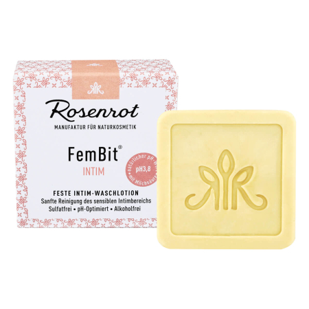 Rosenrot Naturkosmetik - FemBit® Intim Feste Intimwaschlotion - 40 g