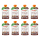 Pumpkin Organics - Quetschie Süßkartoffel Joghurt Birne Trockenpflaume - 100 g - 8er Pack