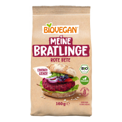 Biovegan - Meine Bratlingmischung rote Bete bio - 160 g