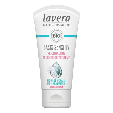 lavera - basis sensitiv Reichhaltige Feuchtigkeitscreme - 50 ml