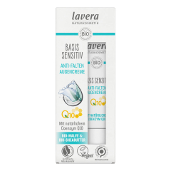 lavera - basis sensitiv Anti-Falten Augencreme Q10 - 15 ml