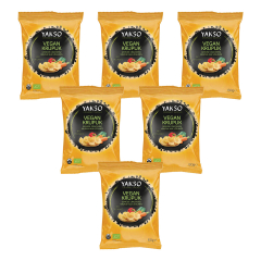 Yakso - Vegan Krupuk Chips - 60 g - 6er Pack