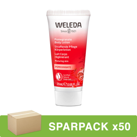 Weleda - Granatapfel Regenerierende Pflegelotion - 20 ml - 50er Pack