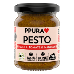 PPURA - Pesto Rucola, Tomate & Mandel bio - 120 g