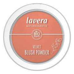 lavera - Velvet Blush Powder - Rosy Peach 01 - 5 g