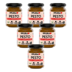PPURA - Pesto Rucola, Tomate & Mandel bio - 120 g -...