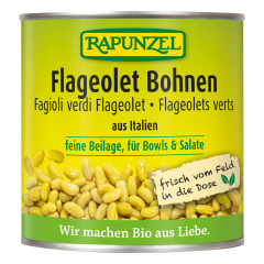 Rapunzel - Flageolet Bohnen in der Dose - 200 g