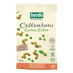 Byodo - Cellentani aus grüner Erbse - 250 g