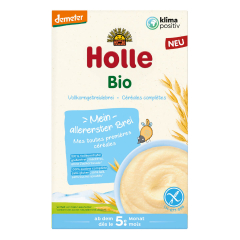 Holle - Vollkorngetreidebrei Hafer glutenfrei bio - 250 g