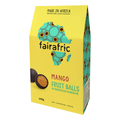 fairafric - Mango Fruit Balls in Schokolade - 100 g