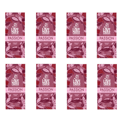 Lovechock - Passion mit roten Beeren - 70 g - 8er Pack