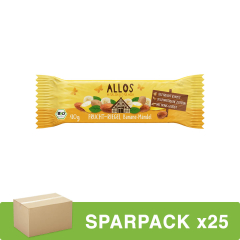 Allos - Frucht-Riegel Banane Mandel - 40 g - 25er Pack