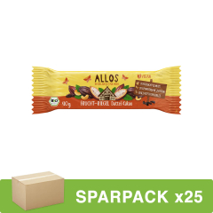 Allos - Frucht-Riegel Dattel Kakao - 40 g - 25er Pack